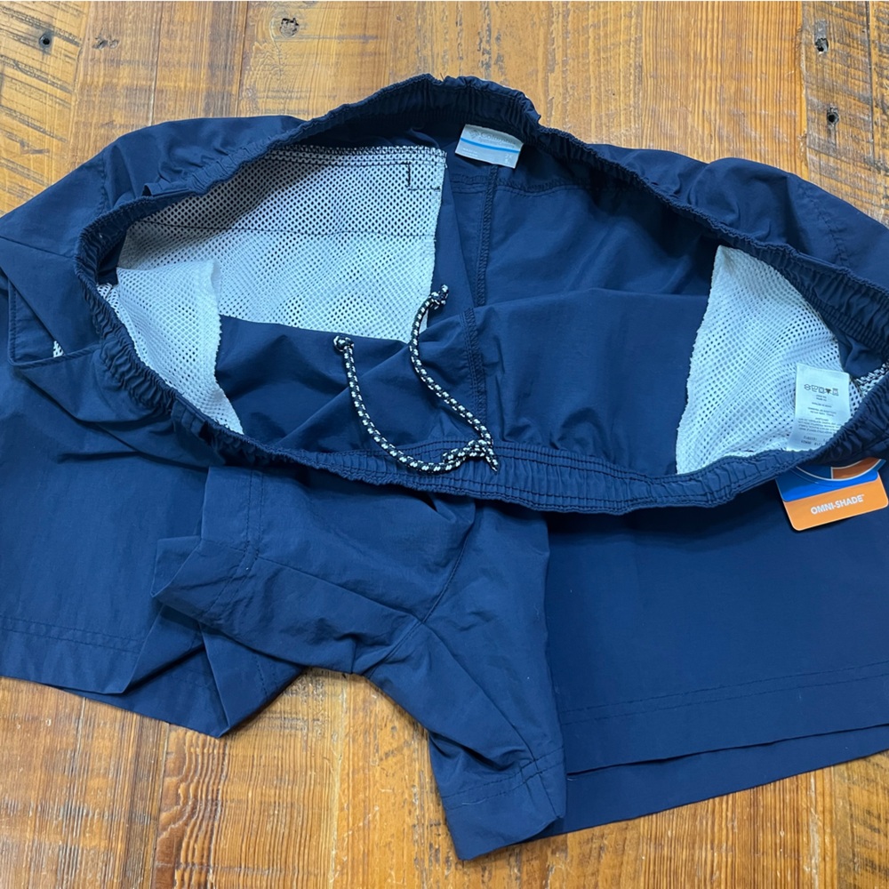 NWT Columbia Backcast Water Short Navy Blue Shorts, Size 2XL - Picture 9 of 12